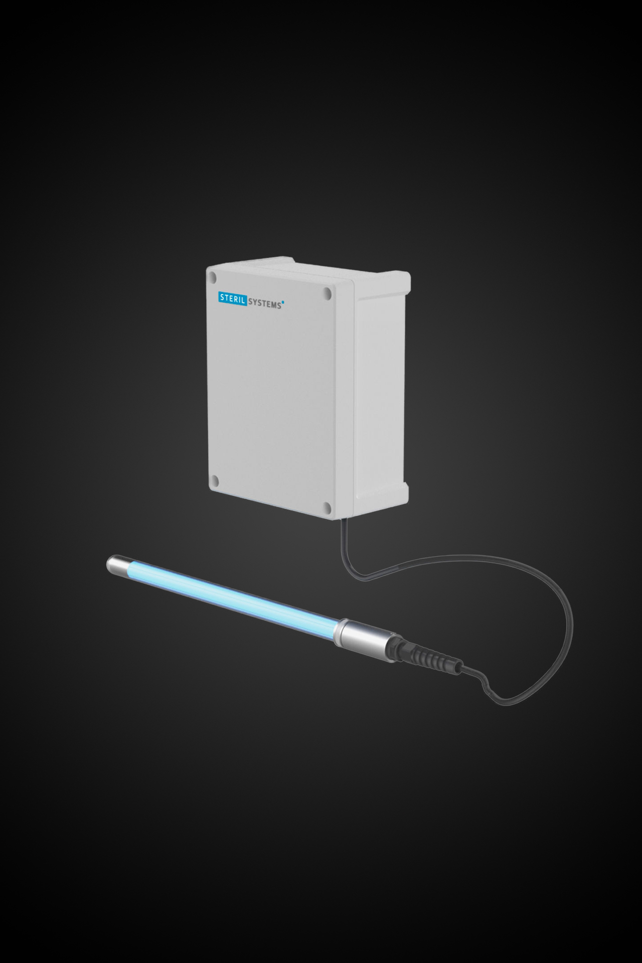 STERILSYSTEMS Tauchstrahler mit Einzelschaltkasten STERILSYSTEMS Tauchstrahler mit Einzelschaltkasten